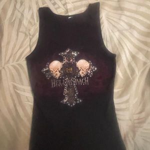 Black tank top purchased at Biker Rally in Daytona Beach, Florida